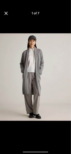 Quince 100% Merino Wool cardigan. Size S.
