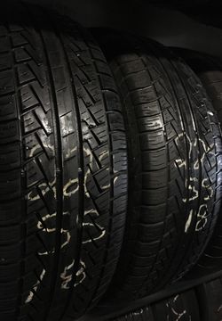18” 225/55R18 2 used Tires