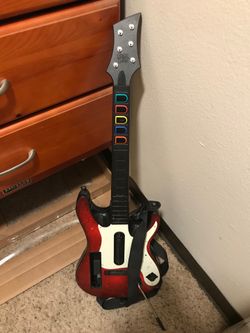 Sony PlayStation guitar hero guitar in Good Working condition