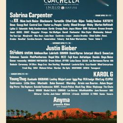 W2 Coachella GA Wristband