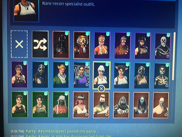 fortnite account rare og skull trooper - rare og fortnite account