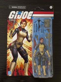 G.I. Joe Classified Series Retro Collection Scarlett