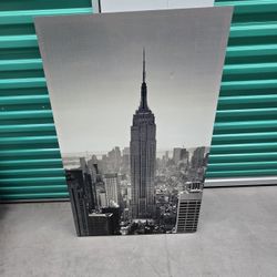 Empire State Building Large Canvas City Wall Art