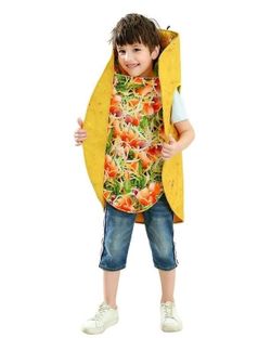 New Toddler 2 - 4T Tasty Taco Costume