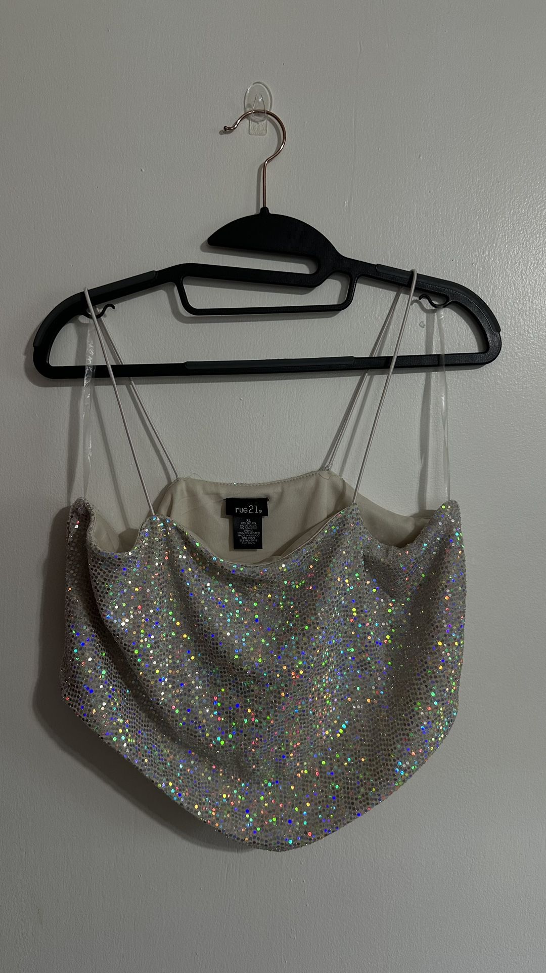 Shiny Crop Top