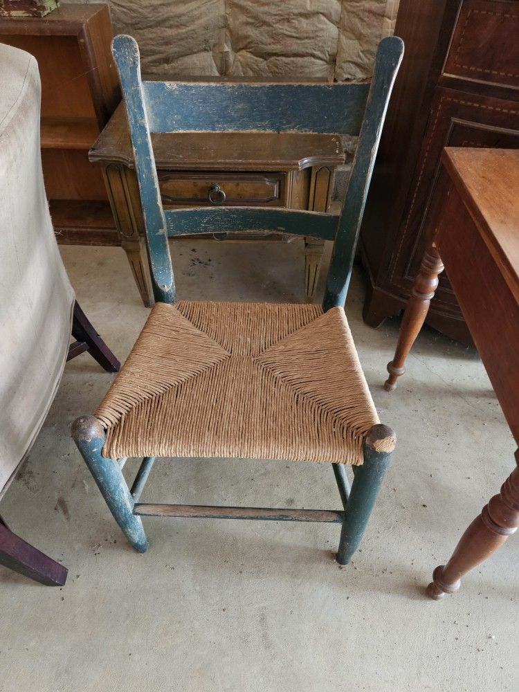 Antique Farm Chair Of Virginia