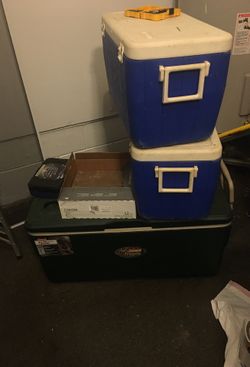 3 coolers