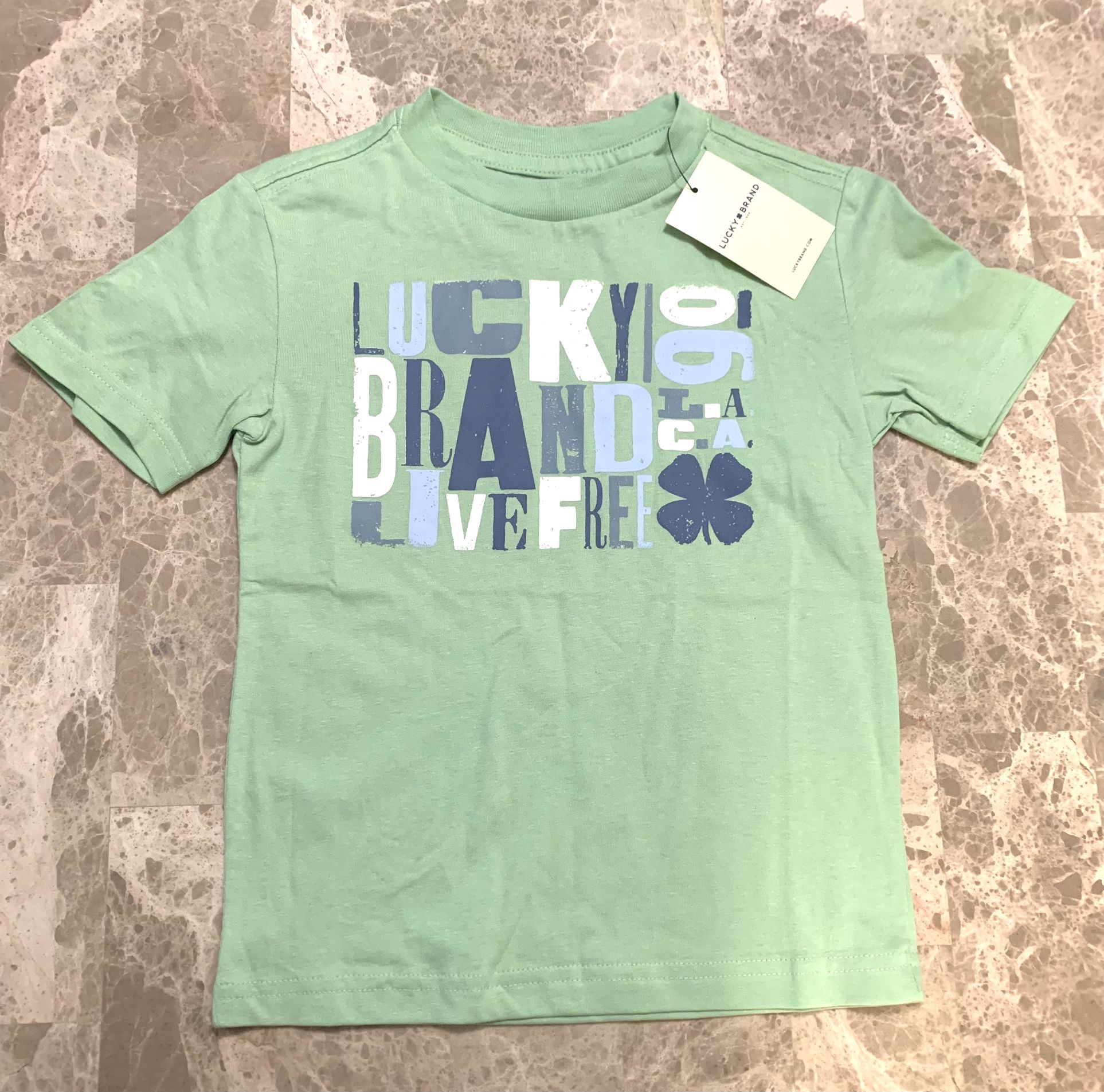 Lucky Brand Boys Graphic T-Shirt, Cotton