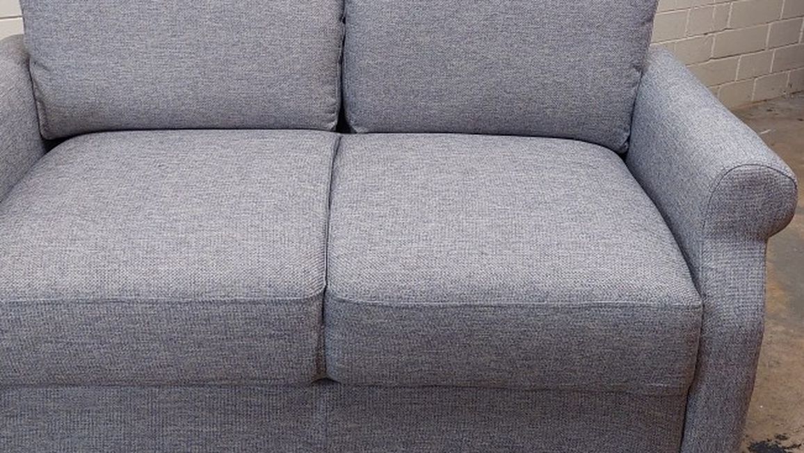 New Modern Loveseat Sofa Grey Color See Pictures For Dimensions  $200 Firm Price 