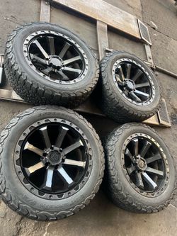 (4) 20” American Outlaw Wheels Installation Included