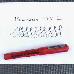 Pelikan Pelikano Junior P68 L Fountain Pen with ink cartridge