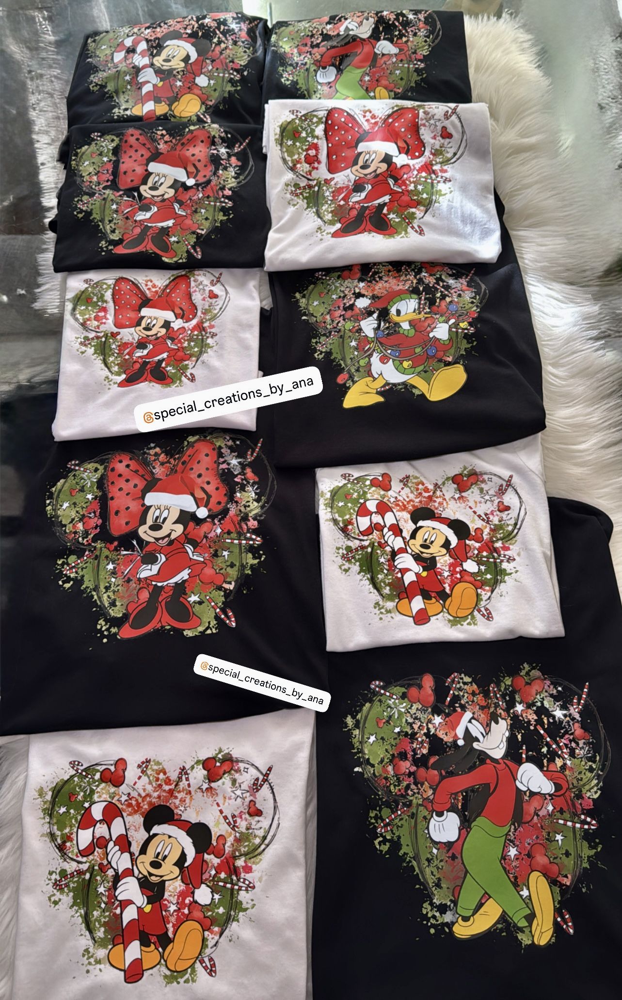 Custom made family christmas shirts 🎄✨ thanks for order