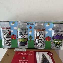 HELLO KITTY GLASS SET 