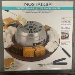 Unopened Electric Stainless Steel Smores Maker