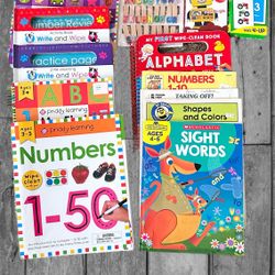 Toddler Kindergarten Learning Writing Books. Price Is For All