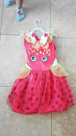 Shopkins strawberry kiss costume