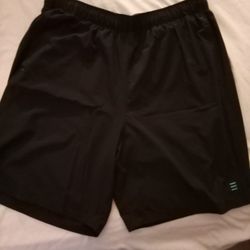 Men's Free Fly Black Lined Breeze Shorts - Size Large - Barely Used!