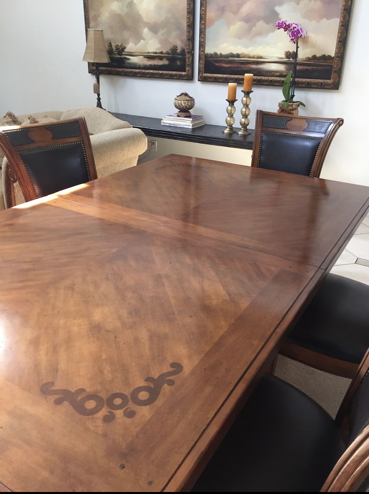 Urban Home Dining Room TABLE ONLY 46x78”