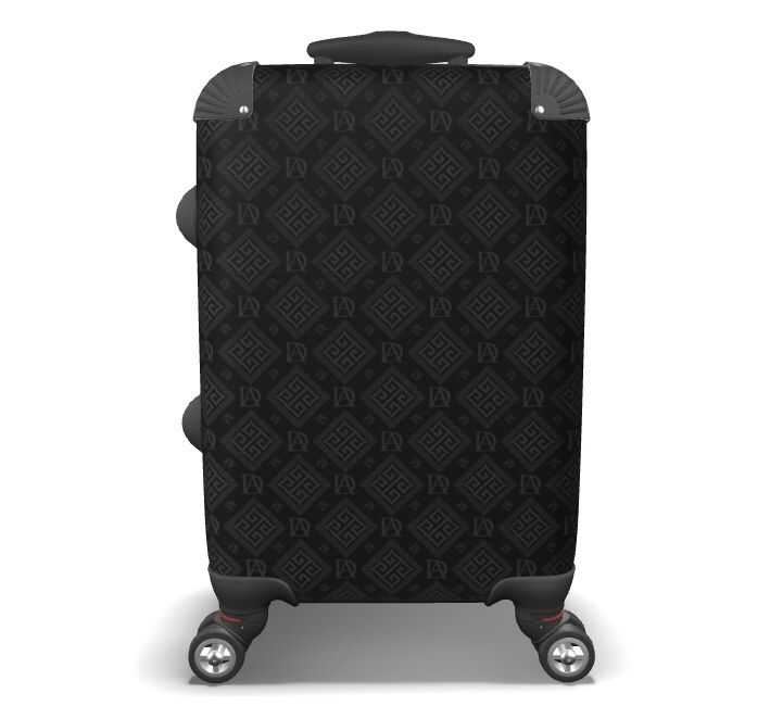 DeMarcus Alexan Dark Monogram Luggage