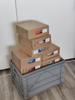 LOT 12 rolls of 3D printing filament. 1.75mm asst. Colors