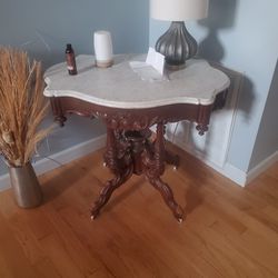 Marble Top Antique Table 