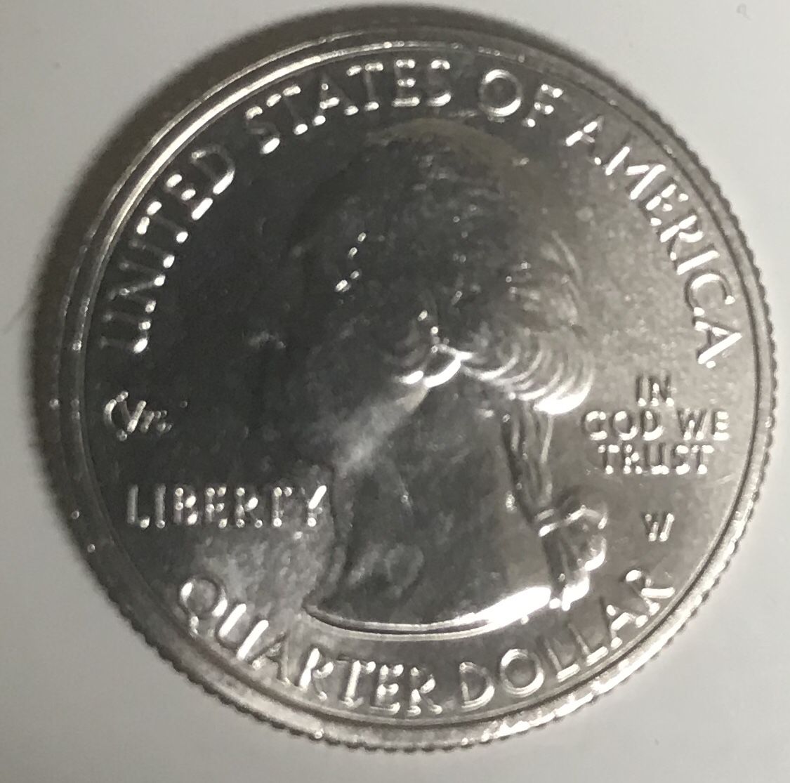 2020 Quarter W Mint mark And V75!
