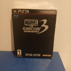 PS THREE MARVEL VS CAPCOM FATE OF TWO WORLDS SPECIAL EDITION
