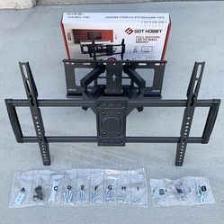 $45 (New in box) Full motion 37”-75” tv wall mount swivel tilt vesa 600x400mm, max load 110 lbs 