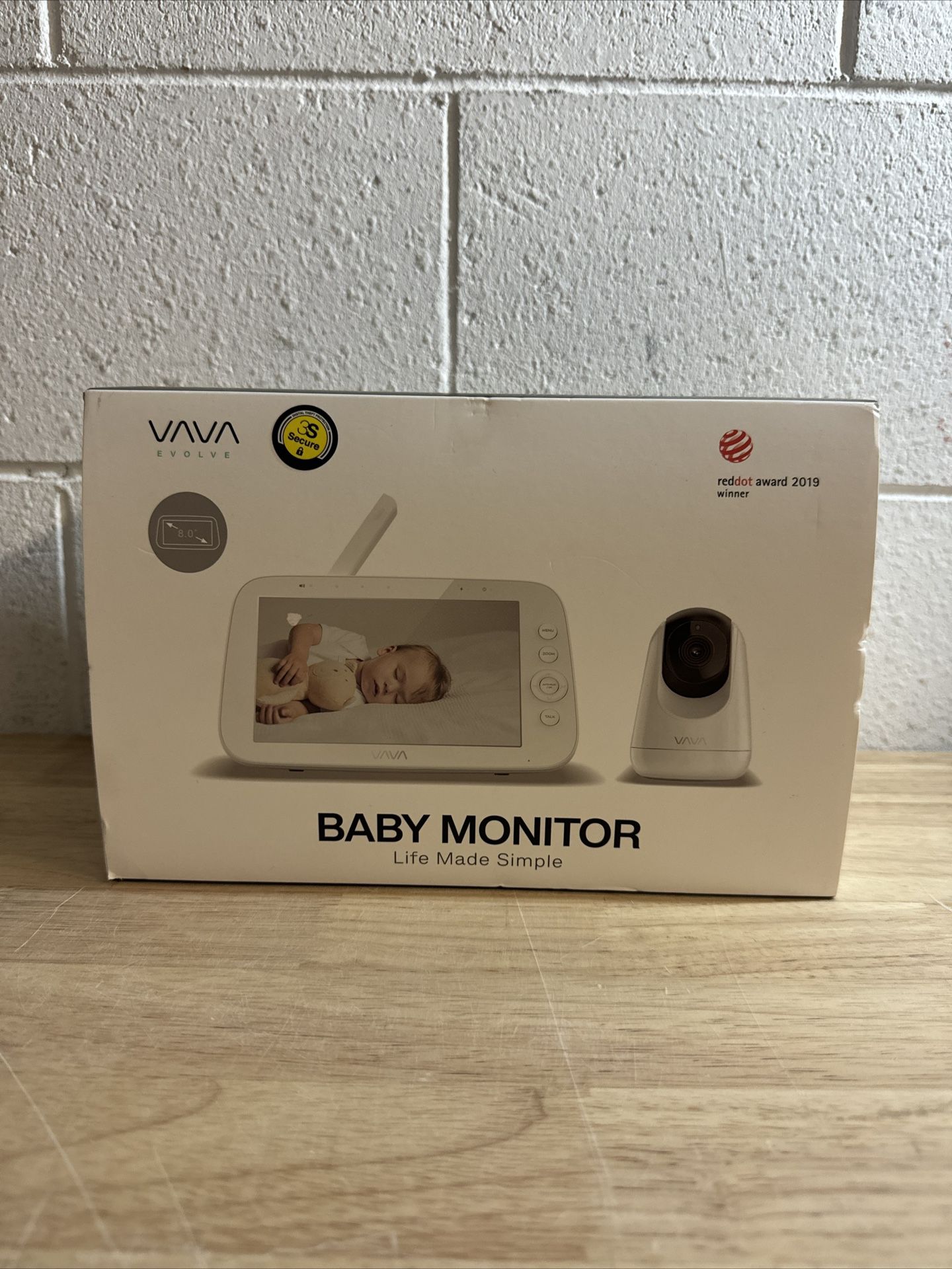 VAVA 8" 1080p HD Display With Camera & Audio Baby Monitor - VA-IH020M