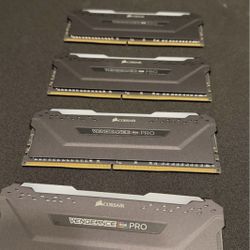 128GB CORSAIR Vengeance RGB Pro DDR4 Ram
