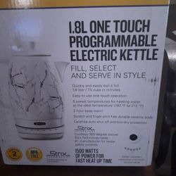 Bella 1.8L Programmable Electric Kettle NEW