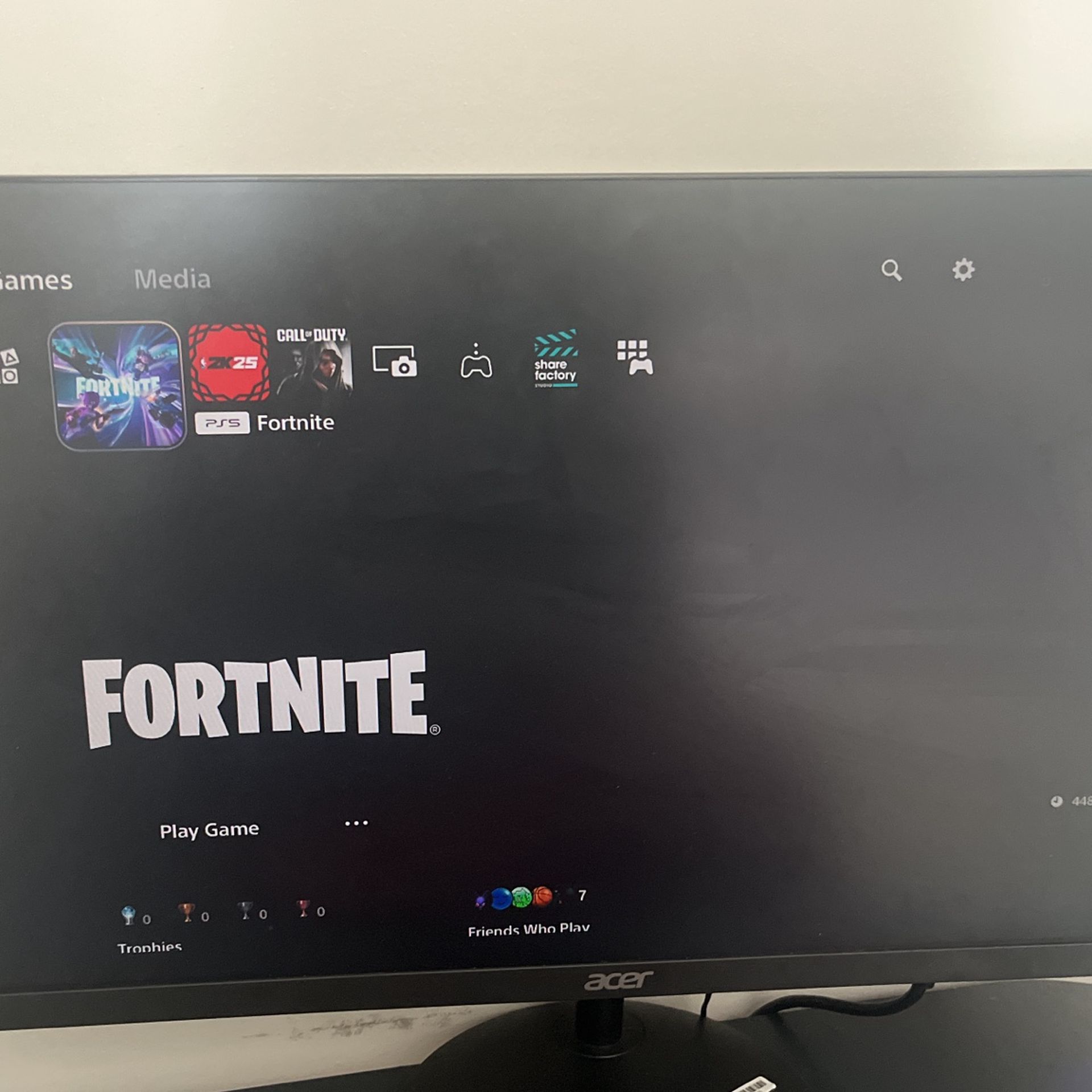 Acer Monitor 