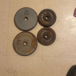 Weights Cheap (2x 10 Lb 2x 5lb