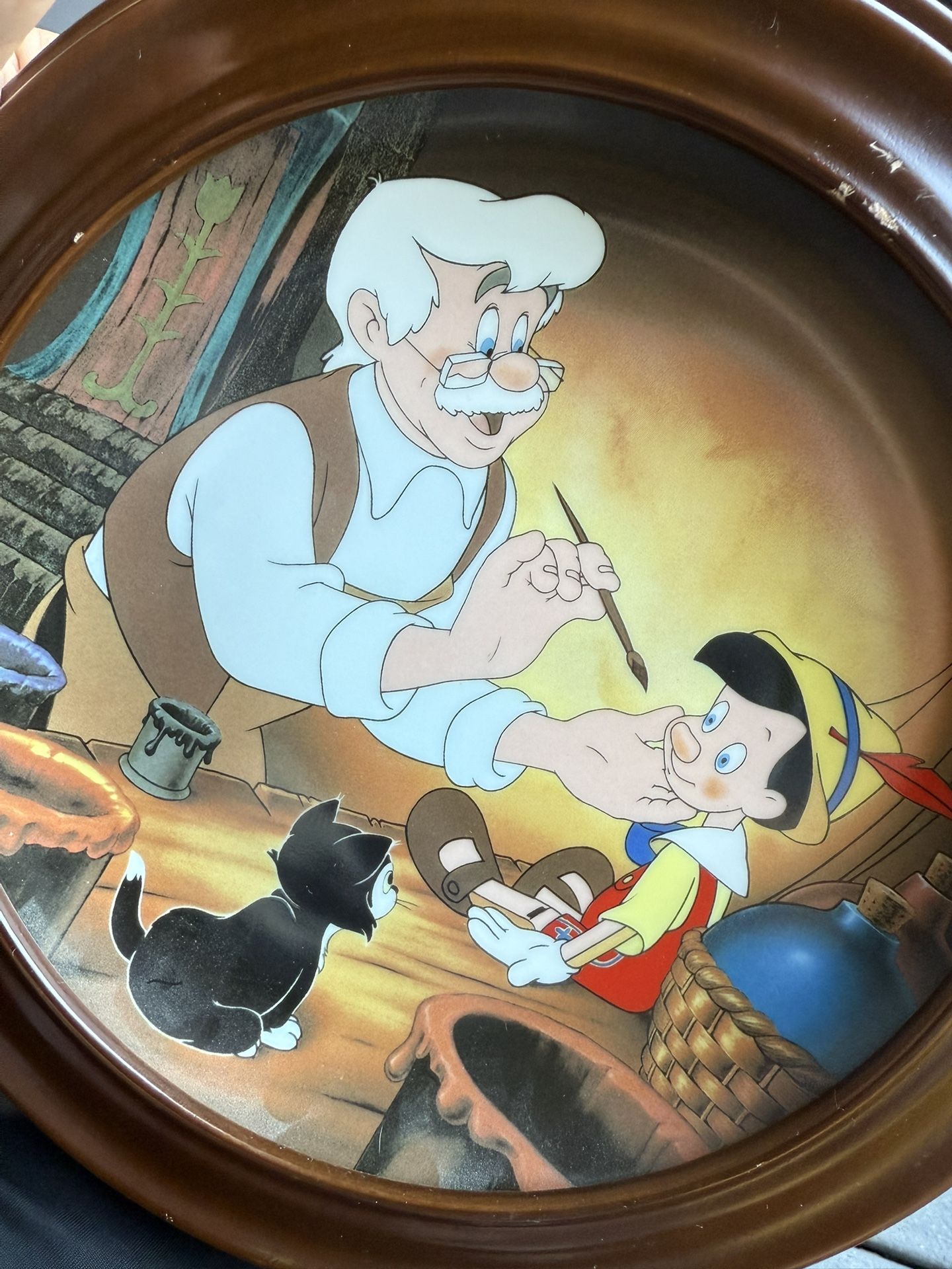 Disney Collector Plate Pinocchio