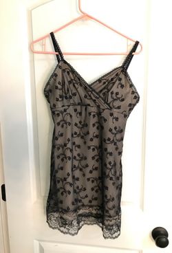 black lace dress