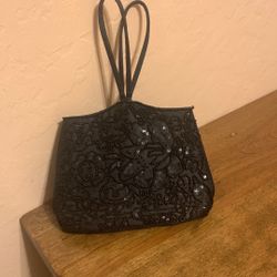 Elegant Ladies Beaded and Sequined  Wristlet Purse.          New Like