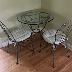 Bistro Table & 2 Chairs - Ethan Allen