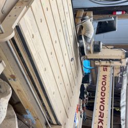 Home built wood cnc mill