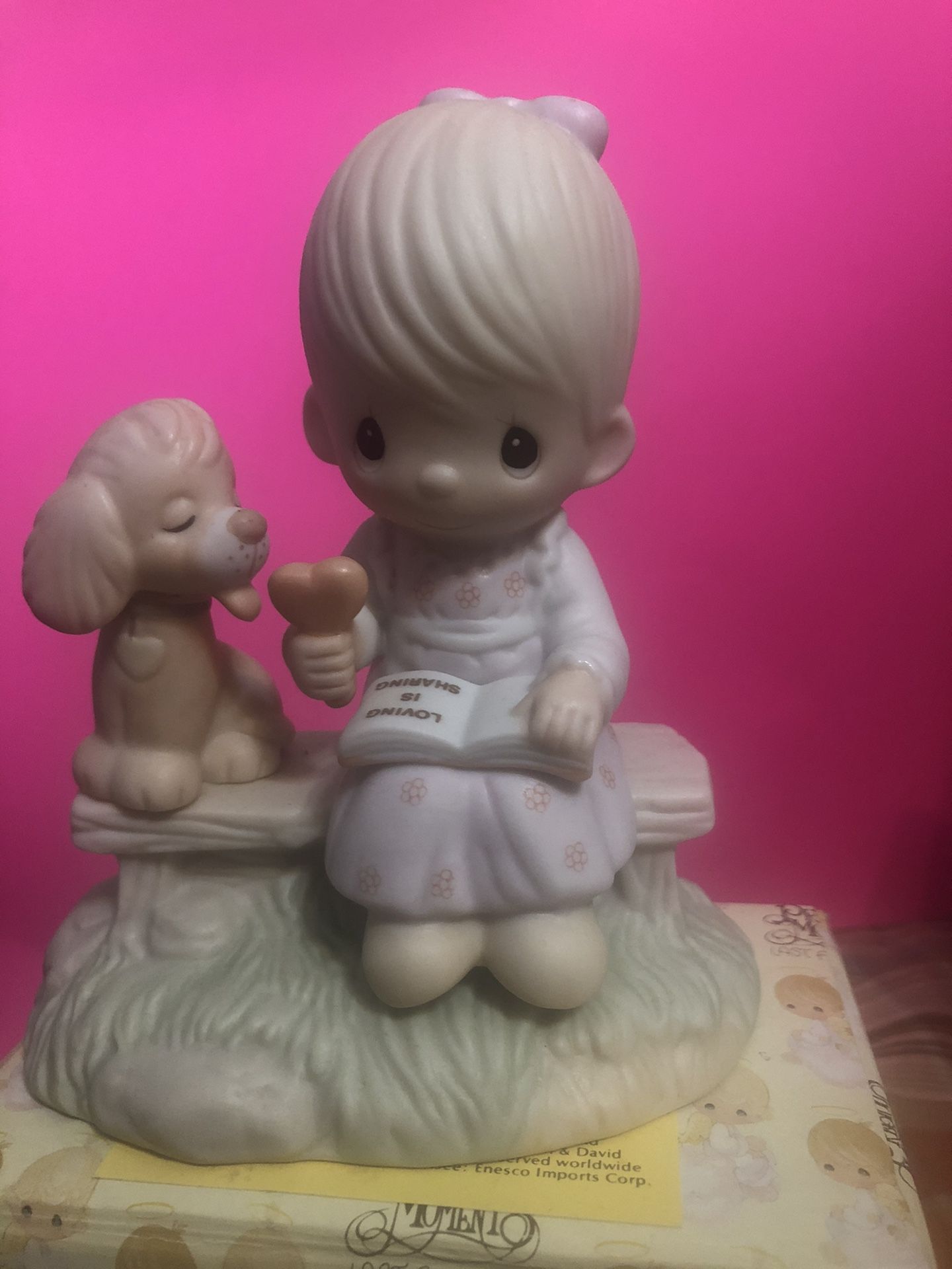 Precious Moments Loving Is Sharing