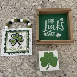 St.patricks decor 🍀