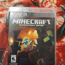 Minecraft PS3 Edition Mint Condition 