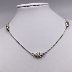 Italian 925 Elephant Necklace 