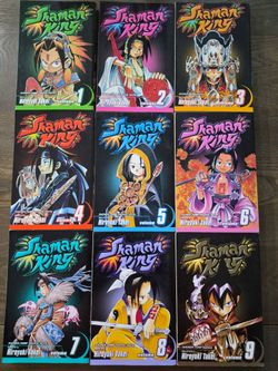Shaman King Manga Volumes 1–9 Set