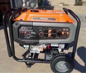 Generac dual fuel generator 8150/6500 watts