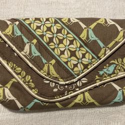 Vera Bradley Wristlet Clutch - Birds In A Tree