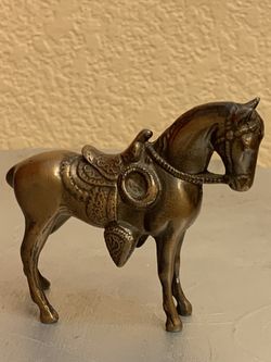 Bronze Horse Decor