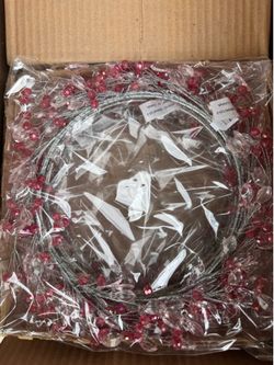 Boxes Of Pink Wreathes