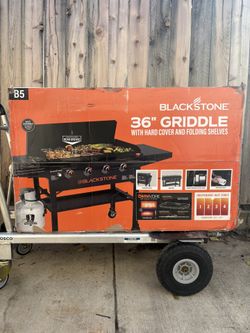 Blackstone Griddle 36 Inch, Flat Top Grill, Propane
