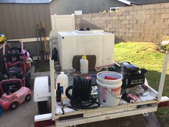 Trailer for mobile detail