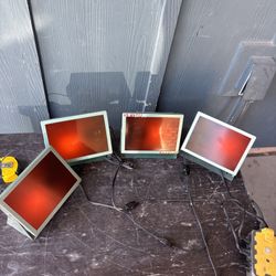 3 Premier Safelight 57 & 1 SL-57 Darkroom Red Light Photography USA  ( lot 4)